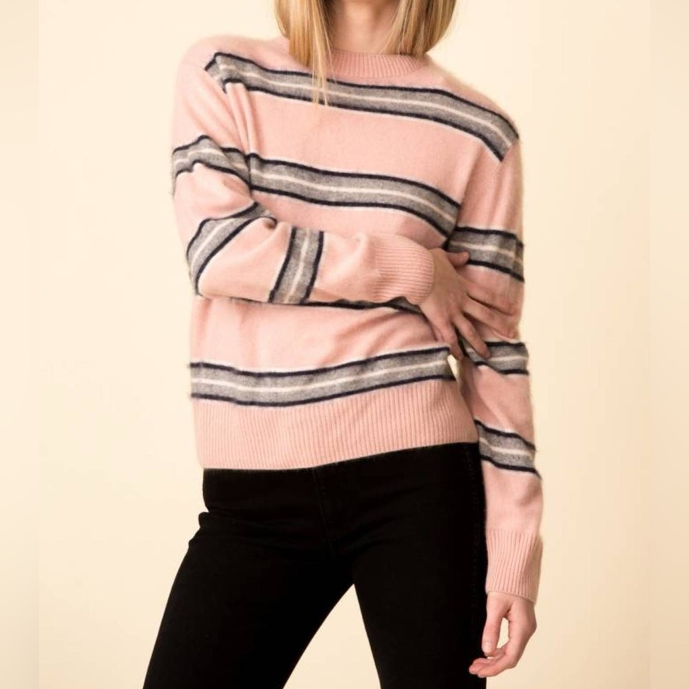 Cashmere Sea New York 100% Cashmere Salene Boyfriend Sweater Medium